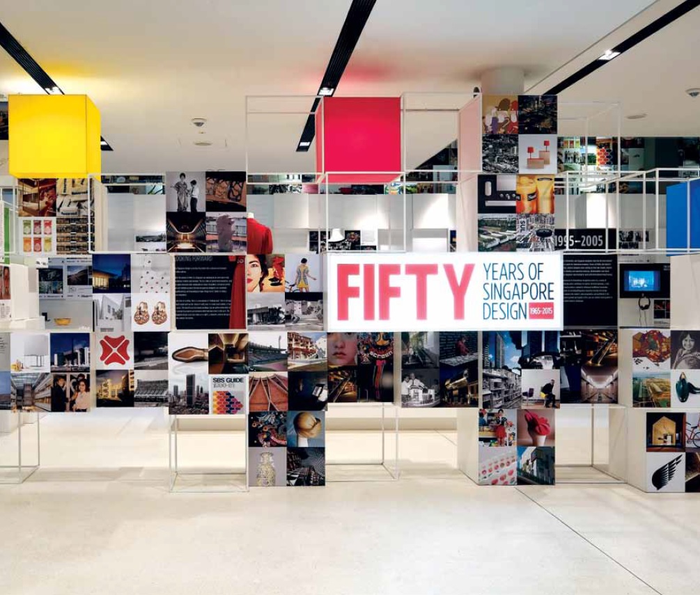 FIFTY YEARS OF SINGAPORE DESIGN by DesignSingapore Council