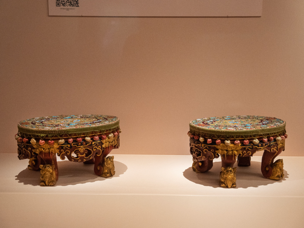 Pair of footstools