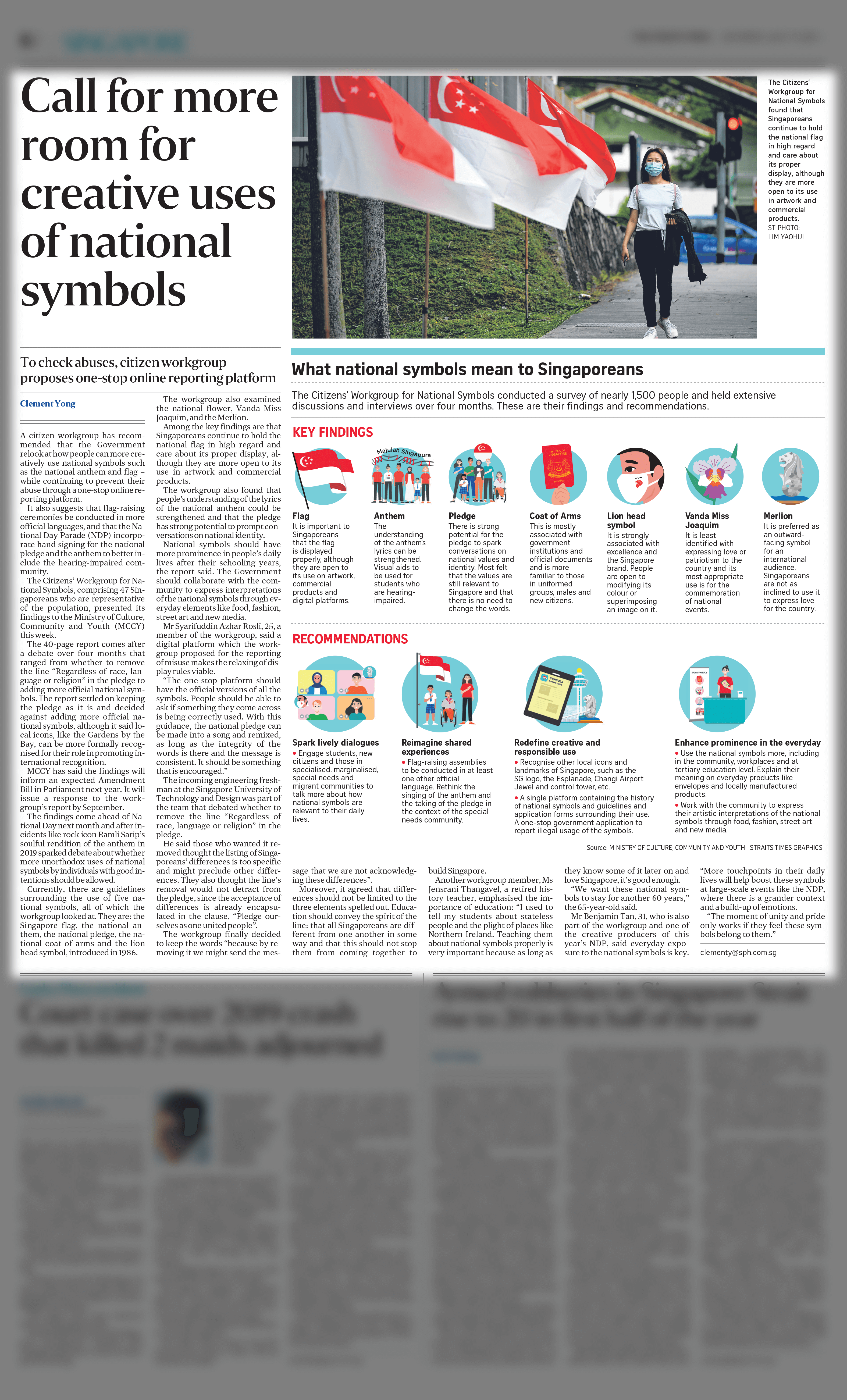 5-6 Make more creative use of national symbols