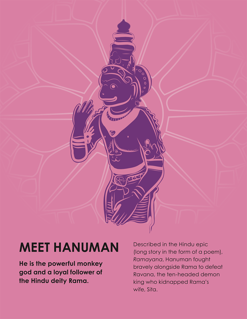 Activity Card - Hanuman