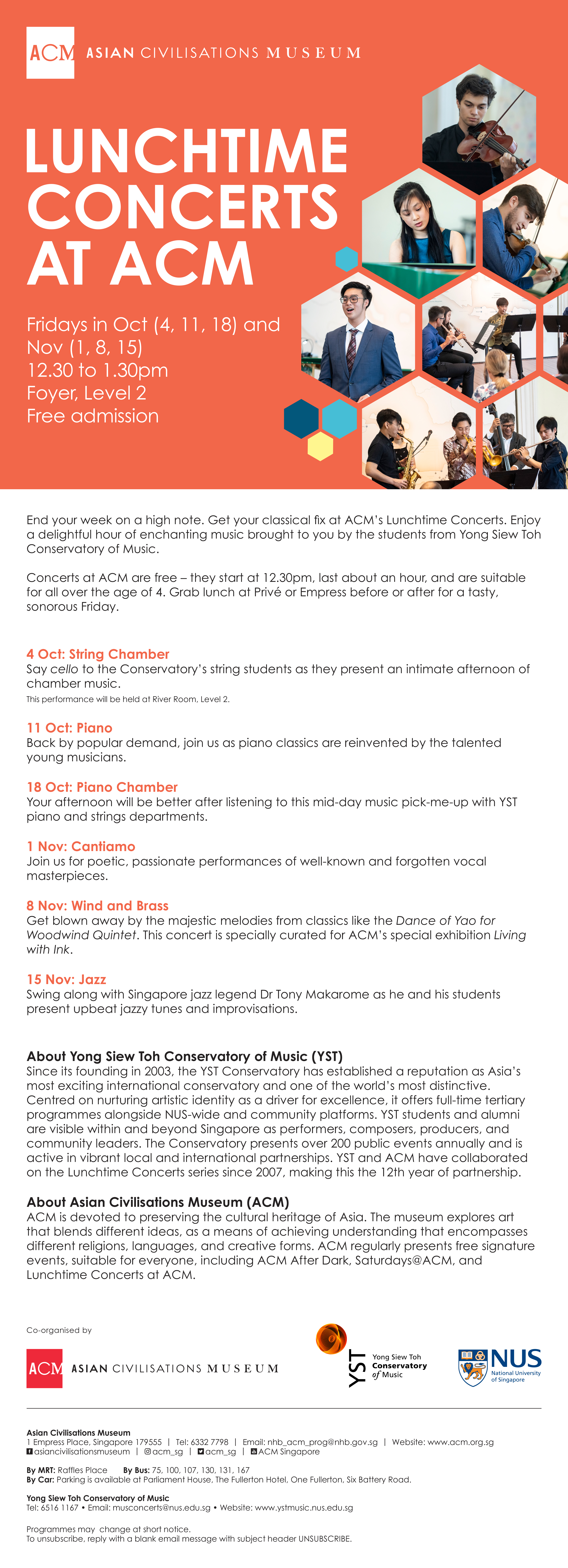 Lunchtime Concerts at ACM