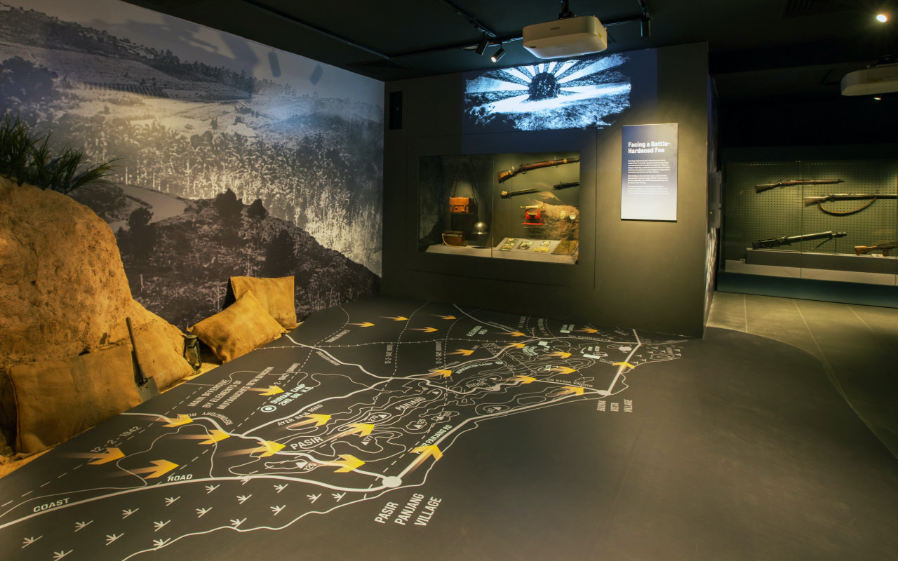 Into Battle exhibit