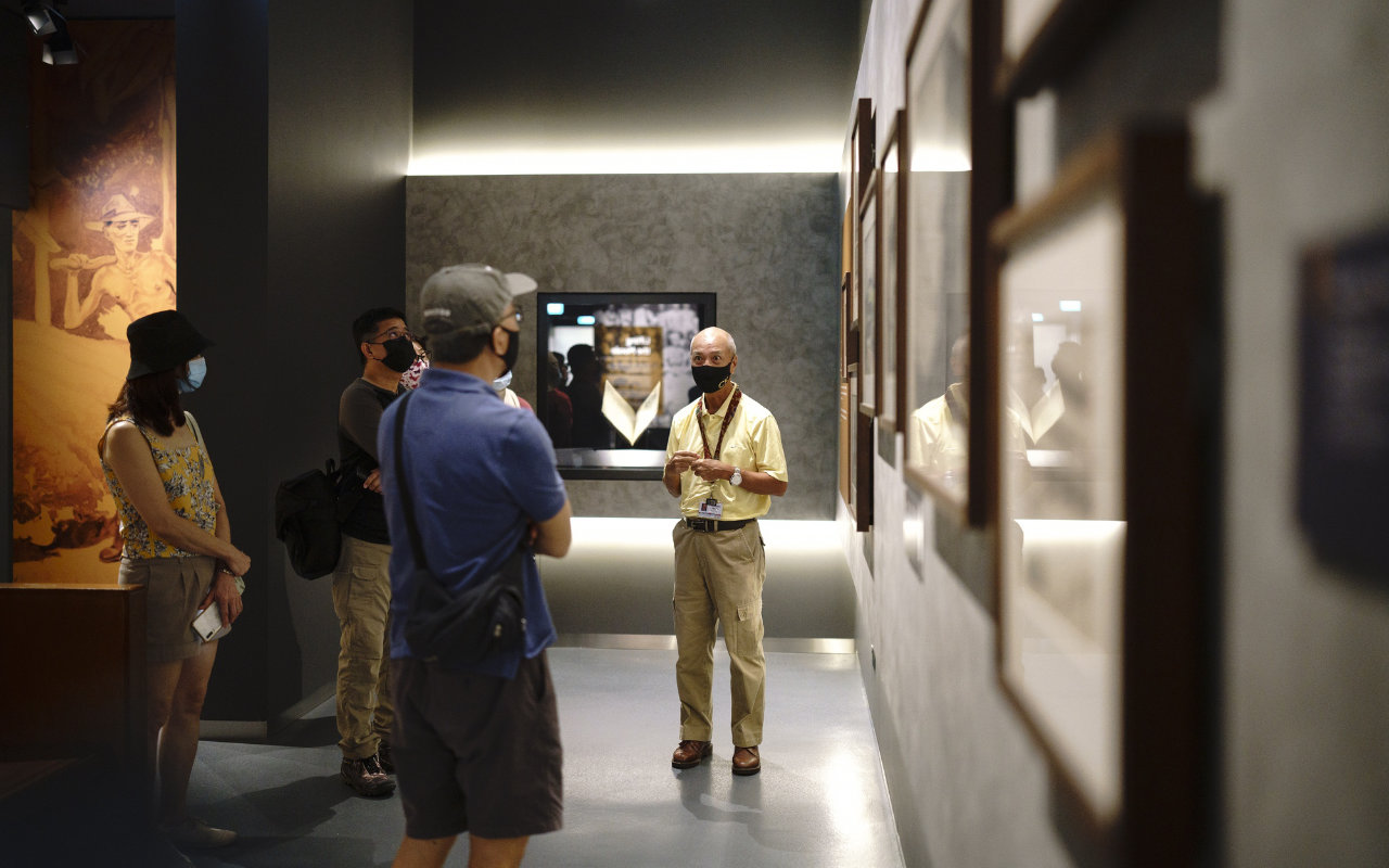 Guided tours at Reflections at Bukit Chandu