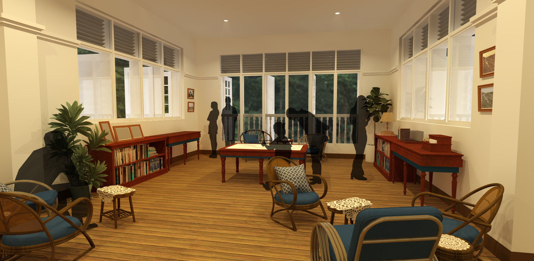 The Lounge at Reflections at Bukit Chandu