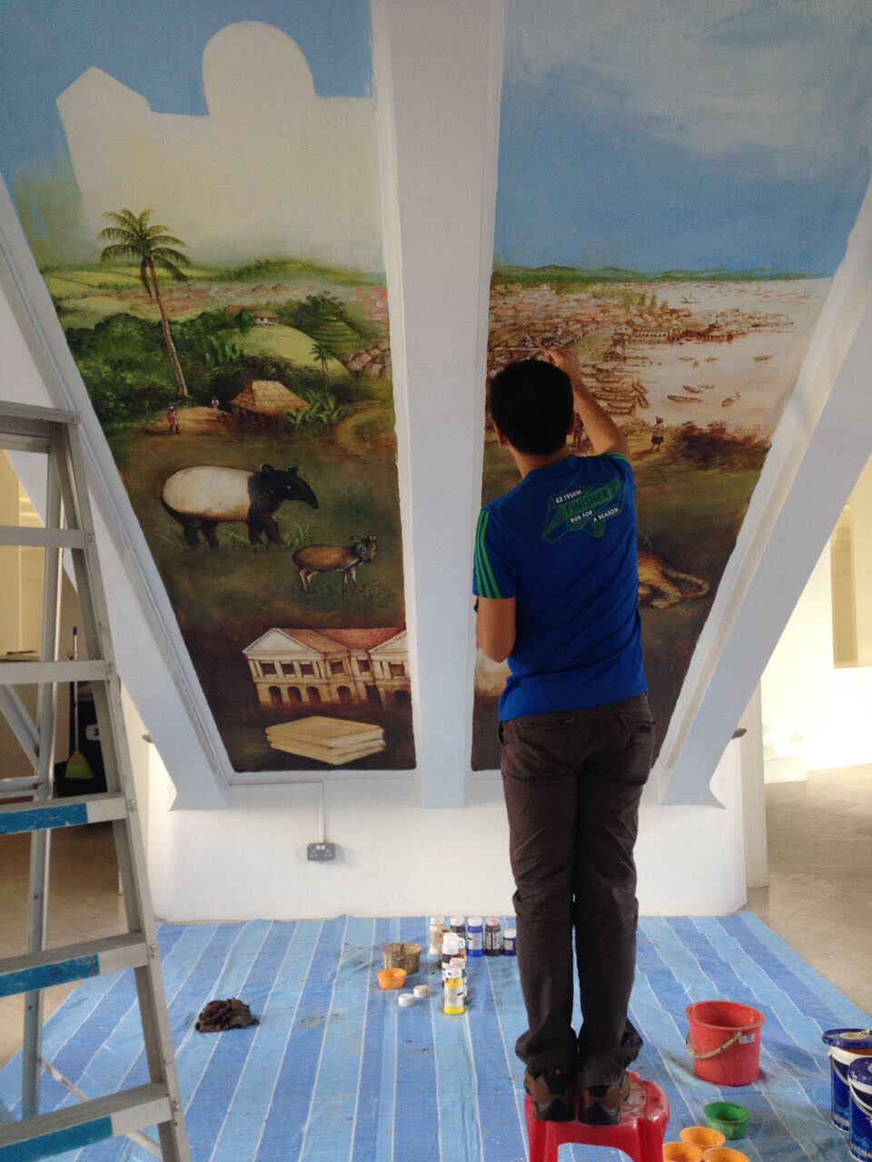 Yip Yew Chong Wall Mural