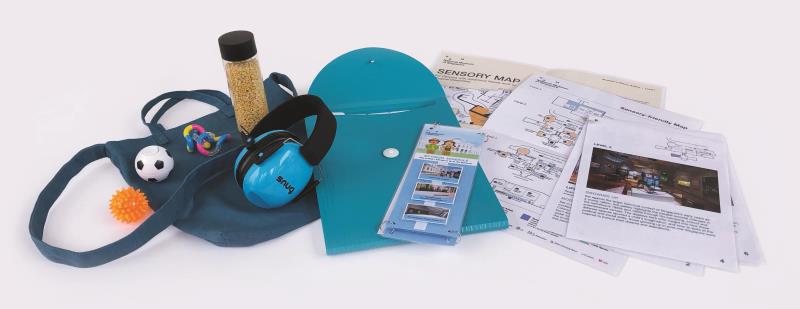 Sensory Bag with items