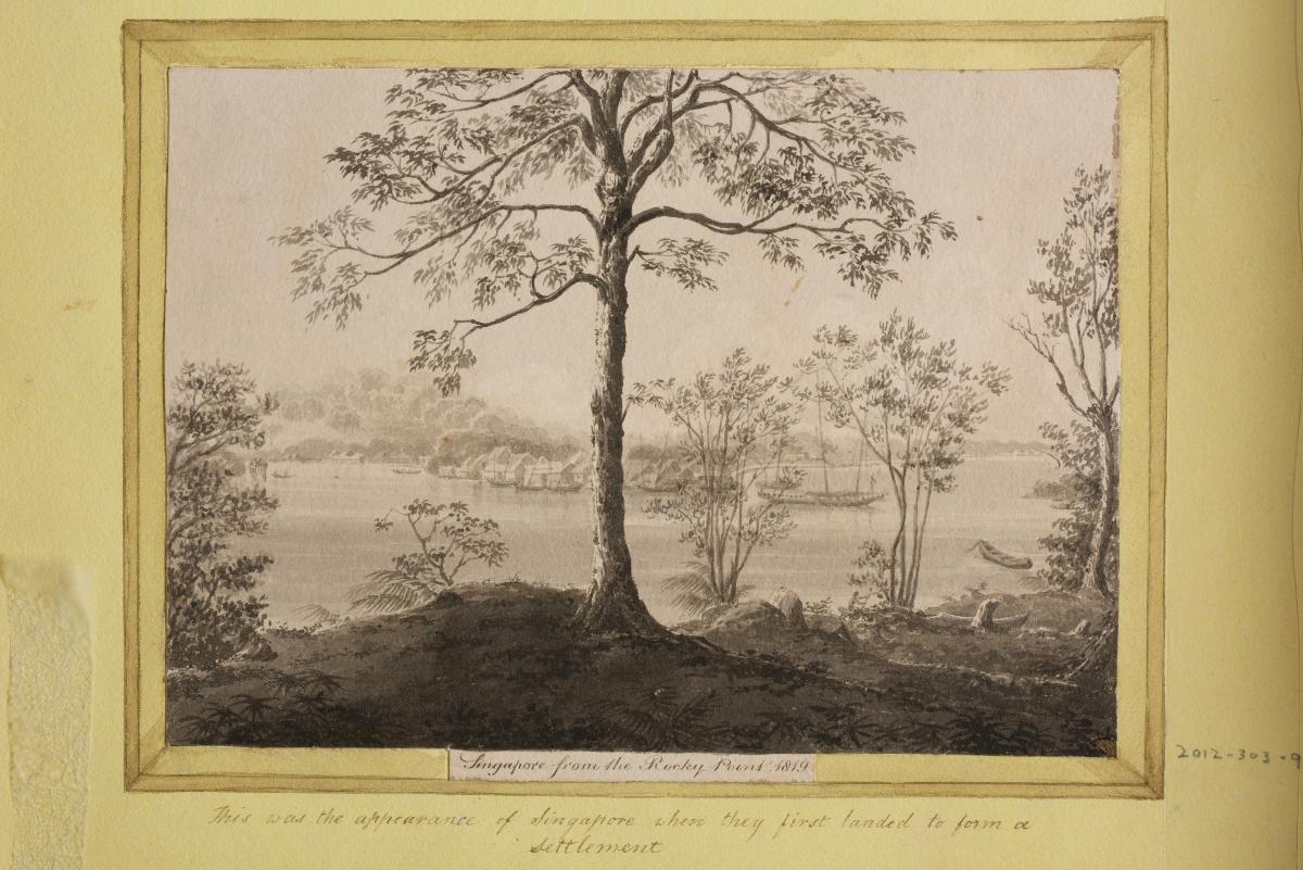 Singapore from the Rocky Point