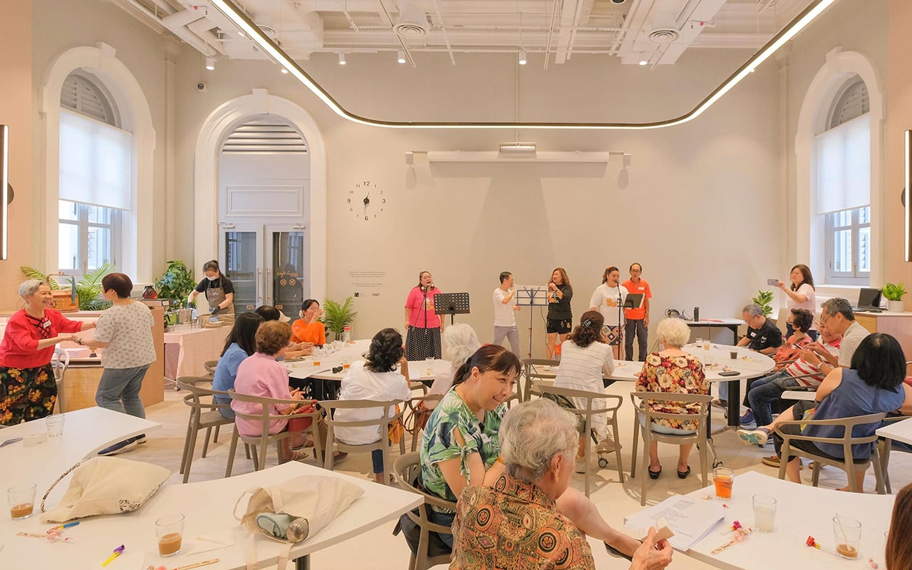 National Museum of Singapore Memories Cafe at Reunion