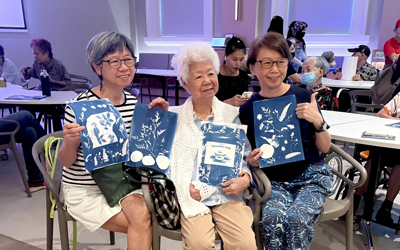 Monthly workshops for seniors