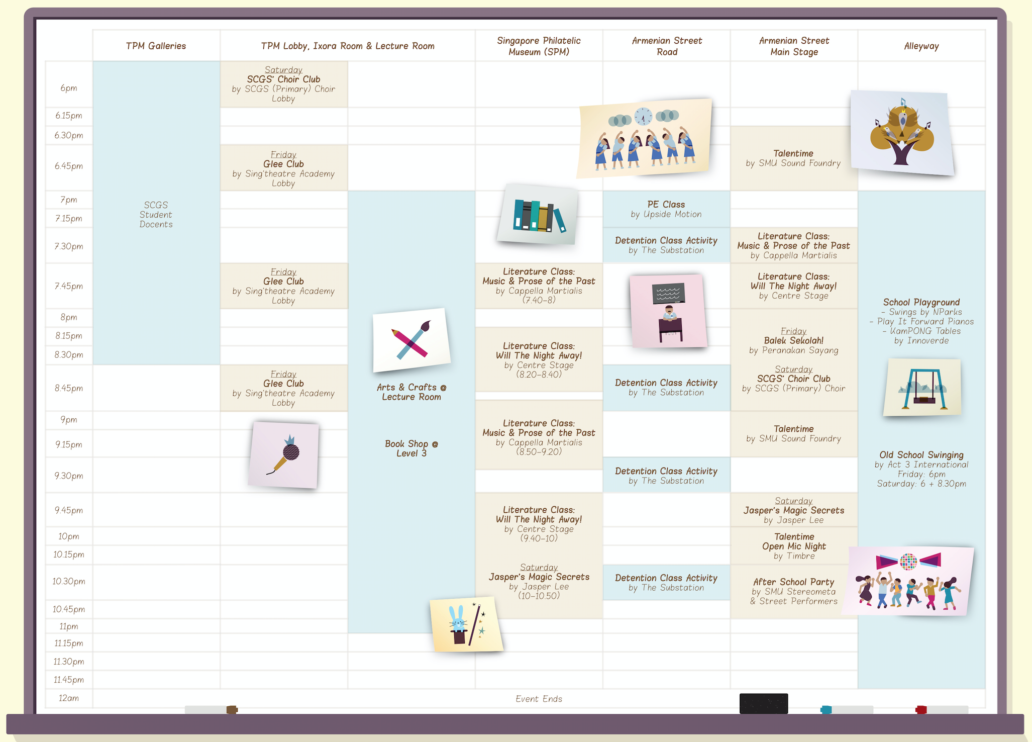 ASP2017 Timetable